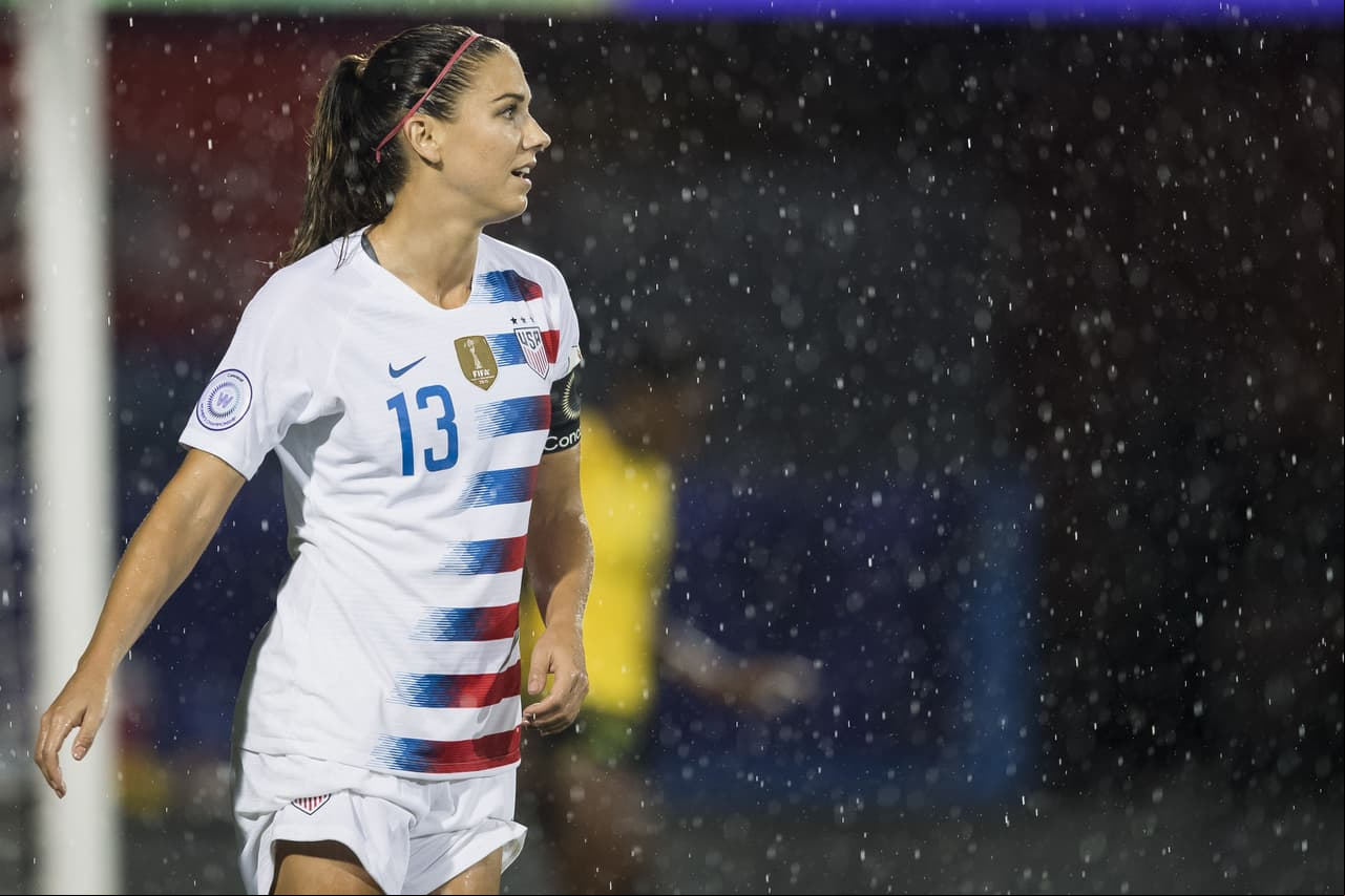 Foto del partido Estados Unidos vs Jamaica correspondiente a las semfinales del Campeonato Femenino Concacaf 2018 realizado en el estadio Toyota de la ciudad de Frisco, Texas en Estados Unidos. EN LA FOTO: Photo of the match United States vs Jamaica corresponding to the semifinals of the Concacaf Women's Championship 2018 held at Toyota Stadium in the city of Frisco, Texas in the United States. IN THE PHOTO: