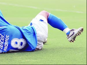 Edgar Andrade: el mexicano fue víctima de una fractura de tobillo y mermó su carrera futbolística.