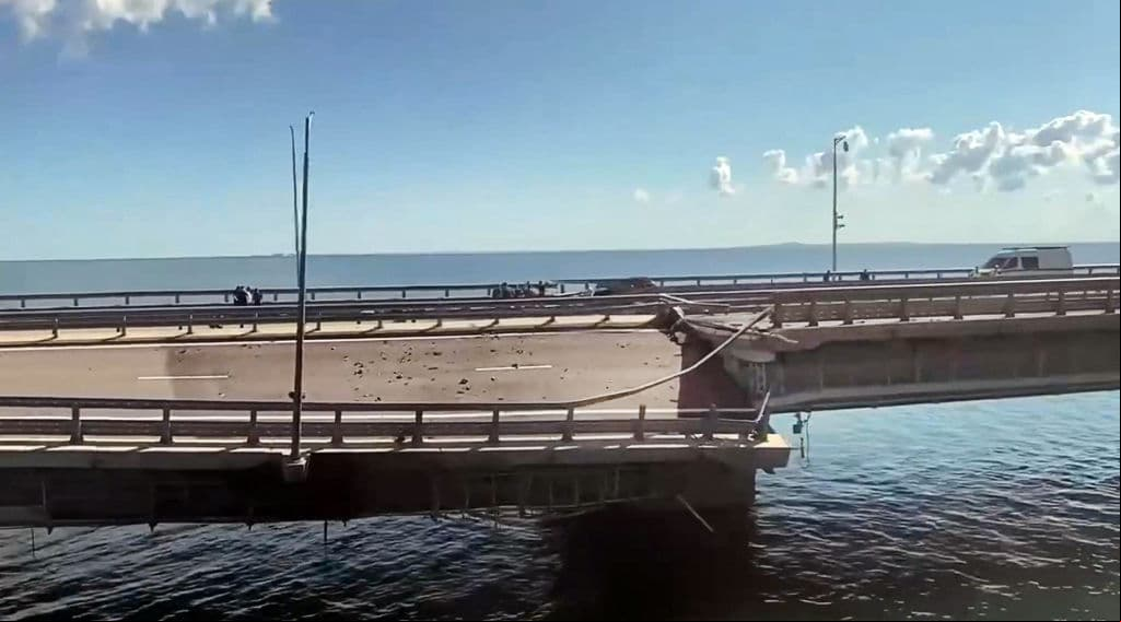 Guerra Rusia - Ucrania: lo que se sabe del ataque sobre el puente de Crimea
