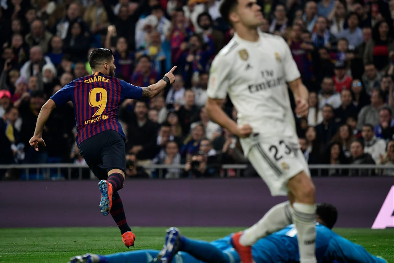 Una gran jugada de Jordi Alba con Ousmane Dembélé quien le dejó el balón a Luis Suárez para definir al primer palo.