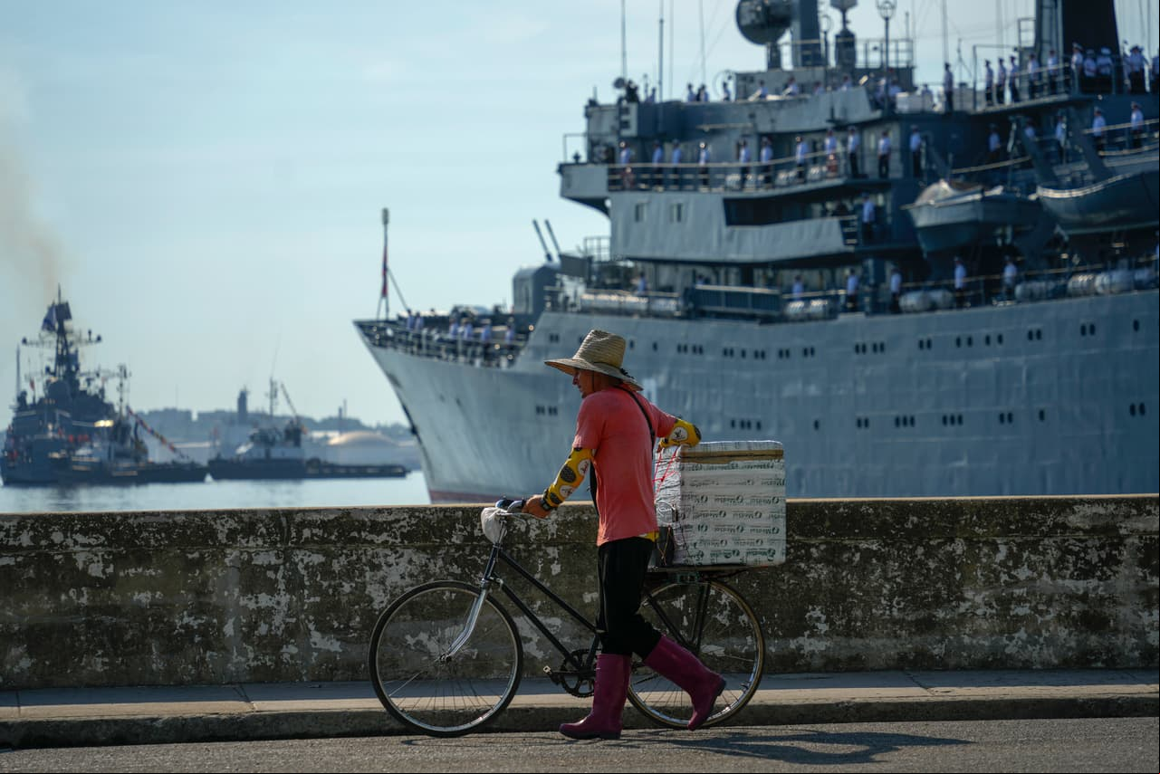 Tres barcos de guerra de Rusia regresan a Cuba: son una muestra de “relaciones de amistad y colaboración”