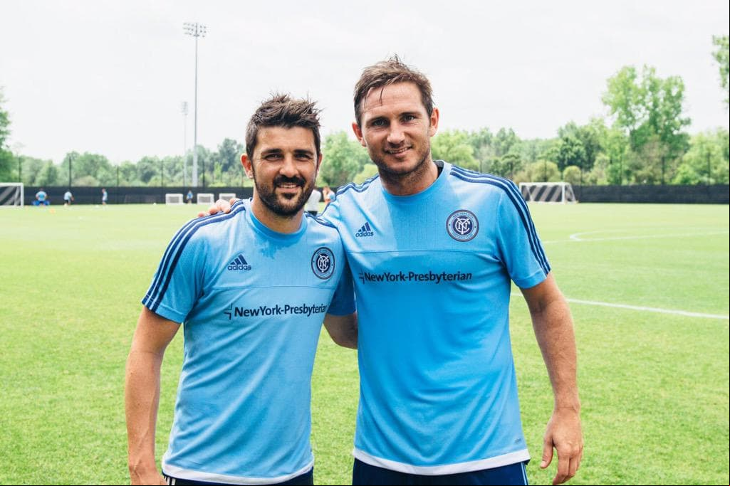 Frank Lampard ya entrena con NYCFC