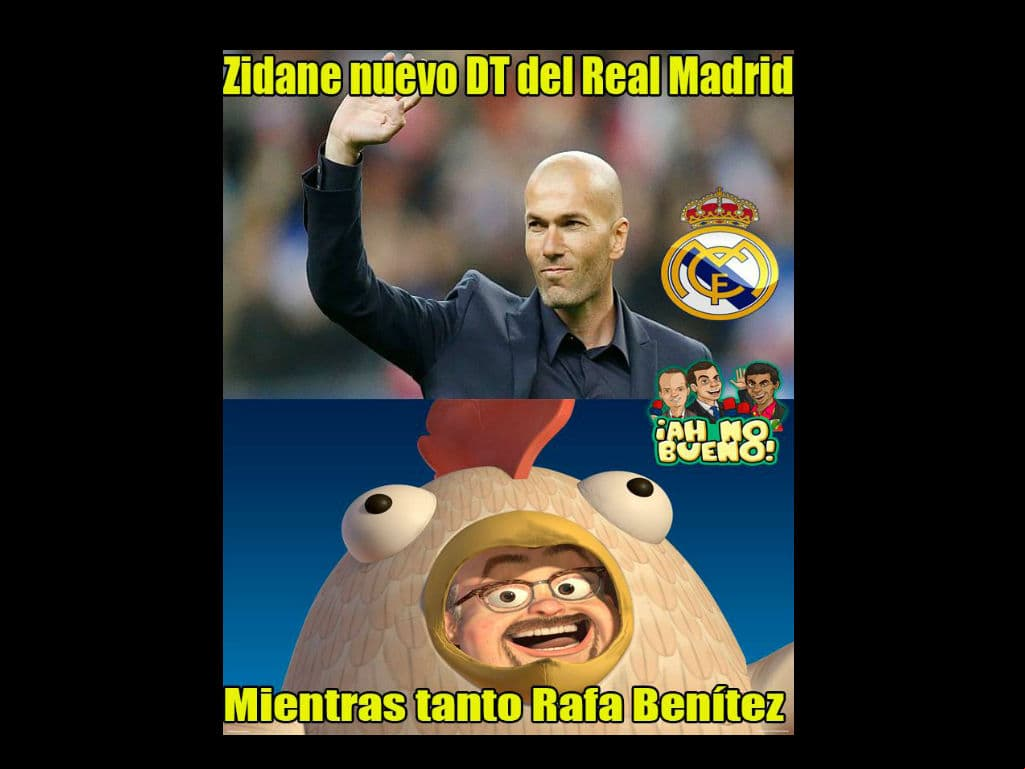 Los memes del despido de Rafa Benítez