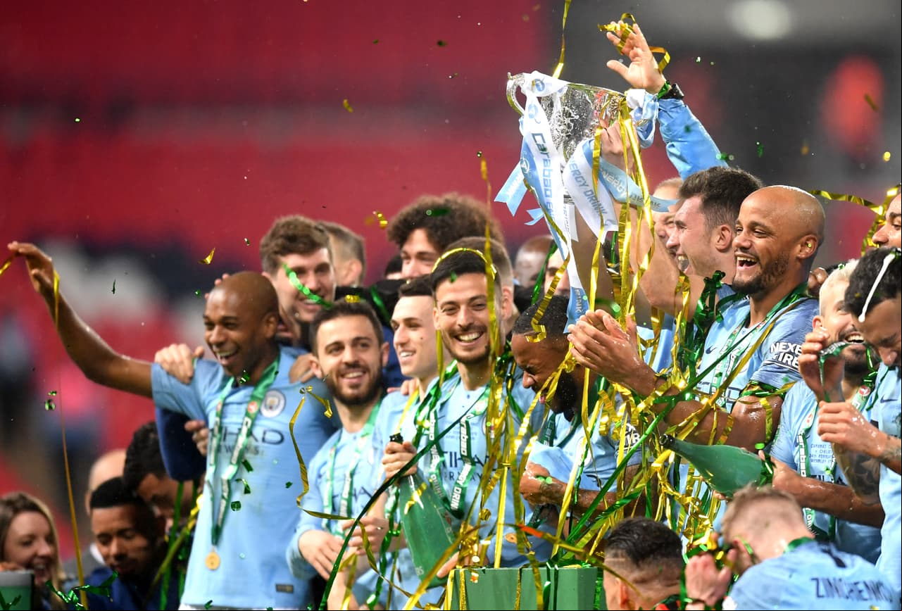 La lista continuó con la conquista de la Copa de la Liga ante el Chelsea.