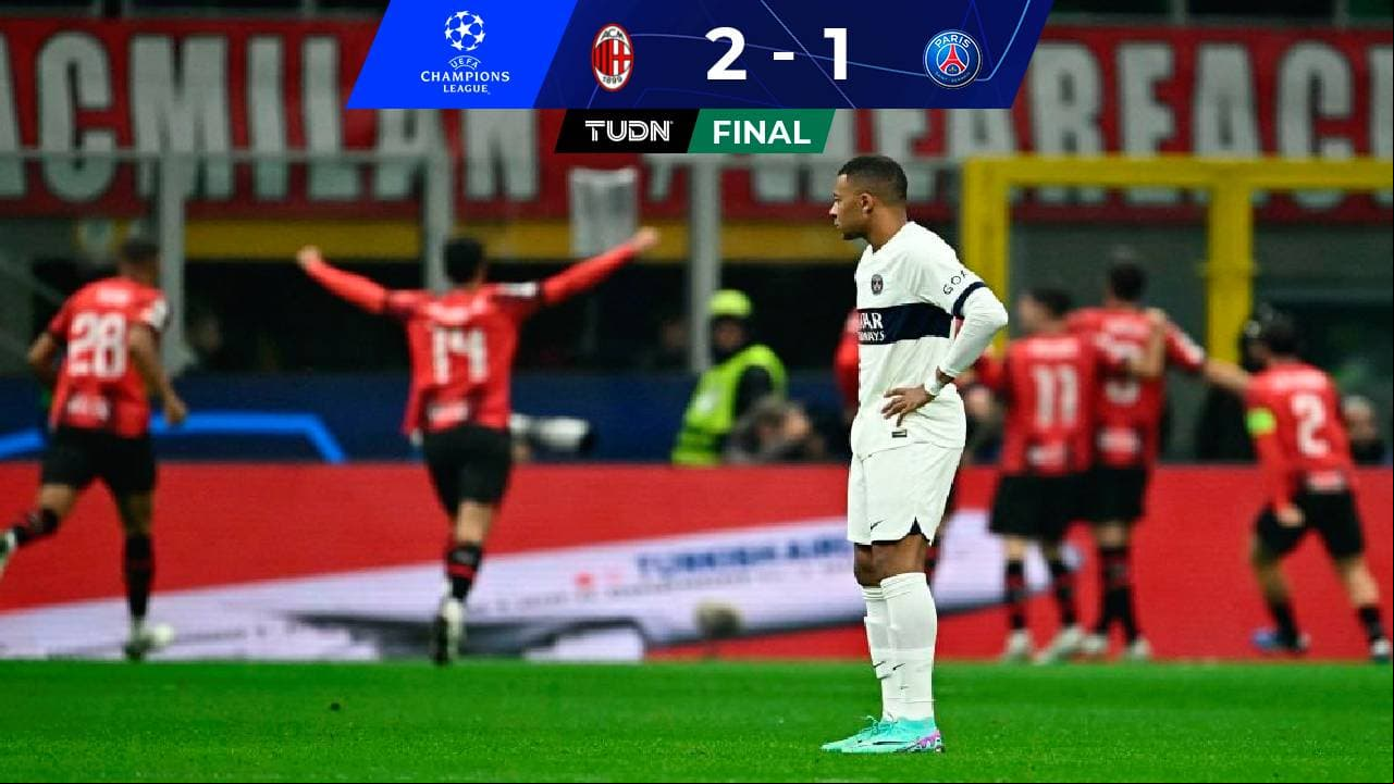 ¡Al rojo vivo! AC Milan remonta y vence a un tímido PSG