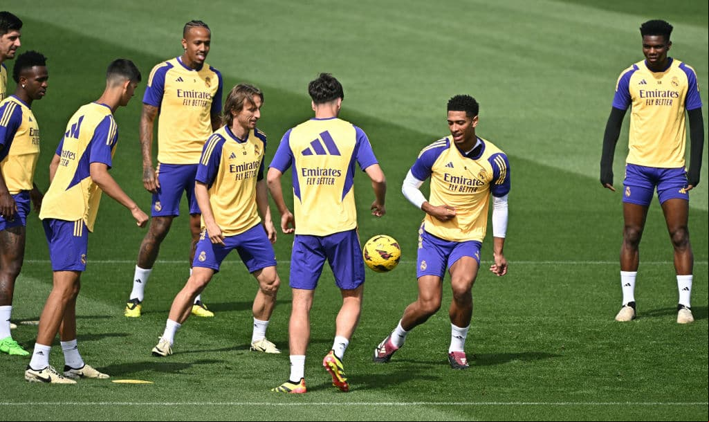 Real Madrid vuelve a entrenamientos tras el Clásico con una baja